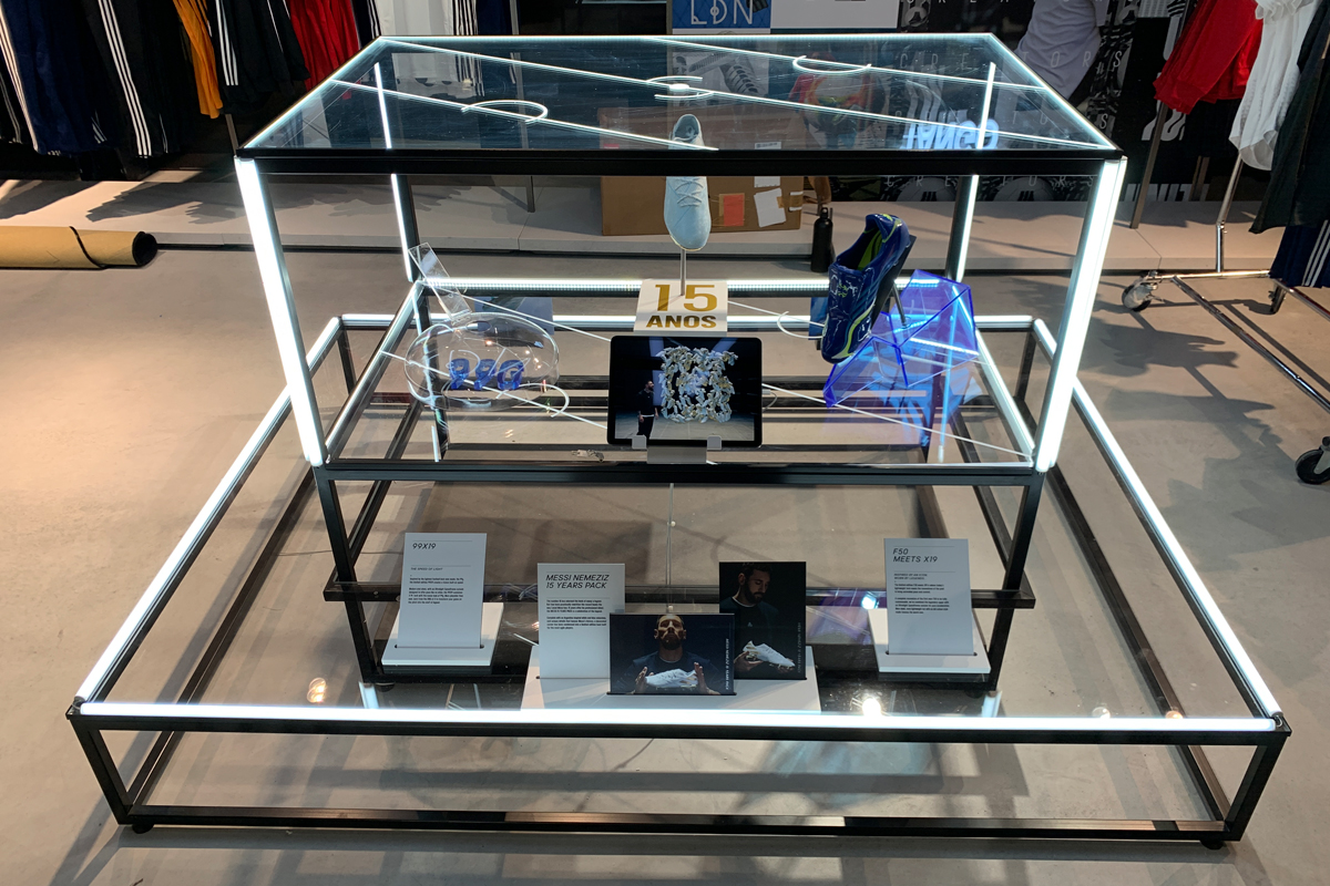 Adidas London flagship store Oxford Street