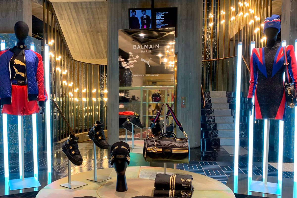 Puma Balmain Flannels Oxford Street