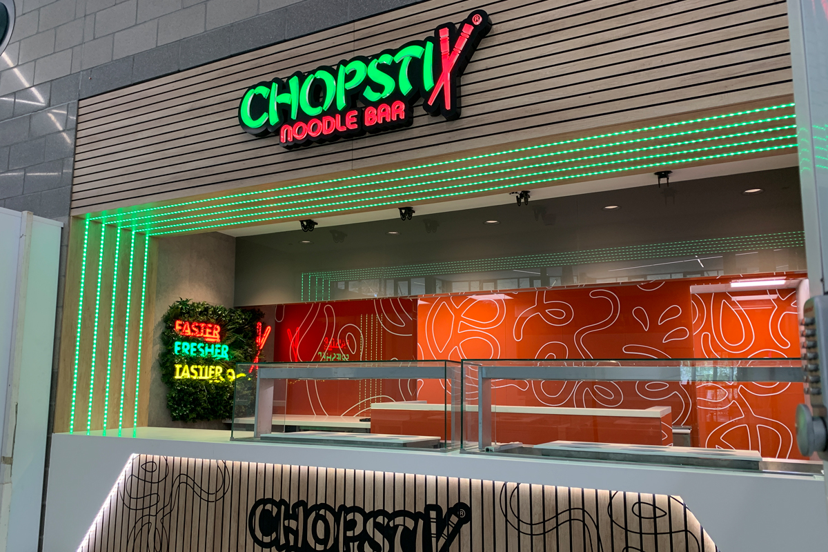Chopstix southampton signage
