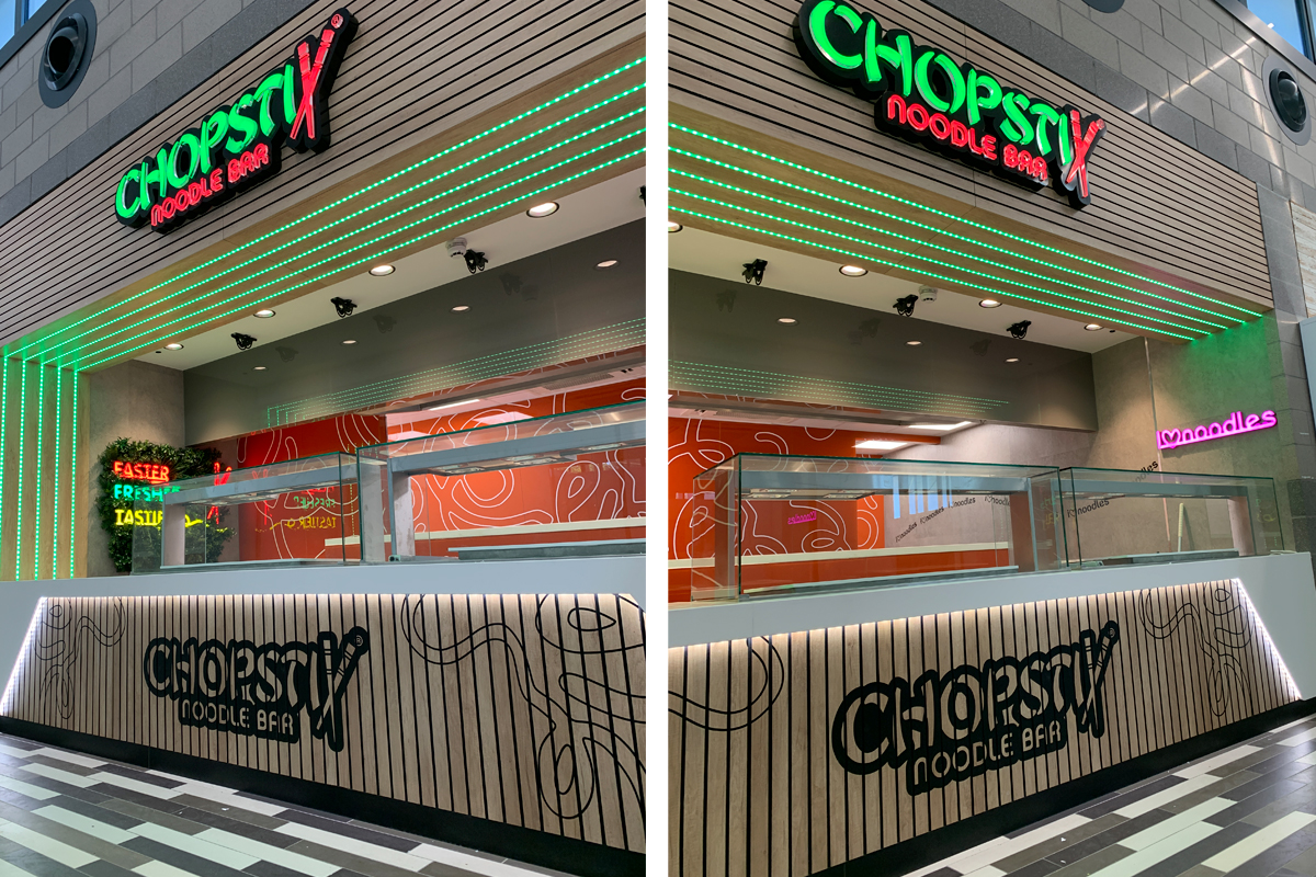 Chopstix southampton signage