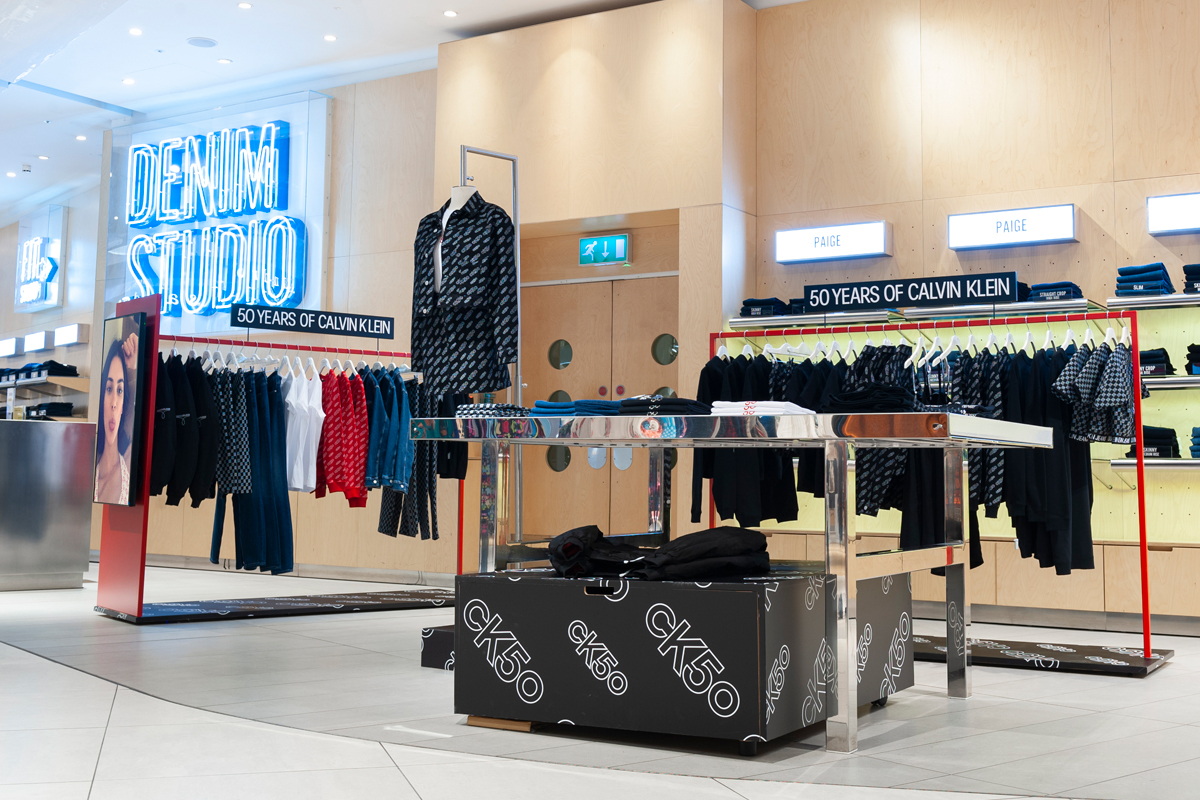 Calvin Klein selfridges overvue