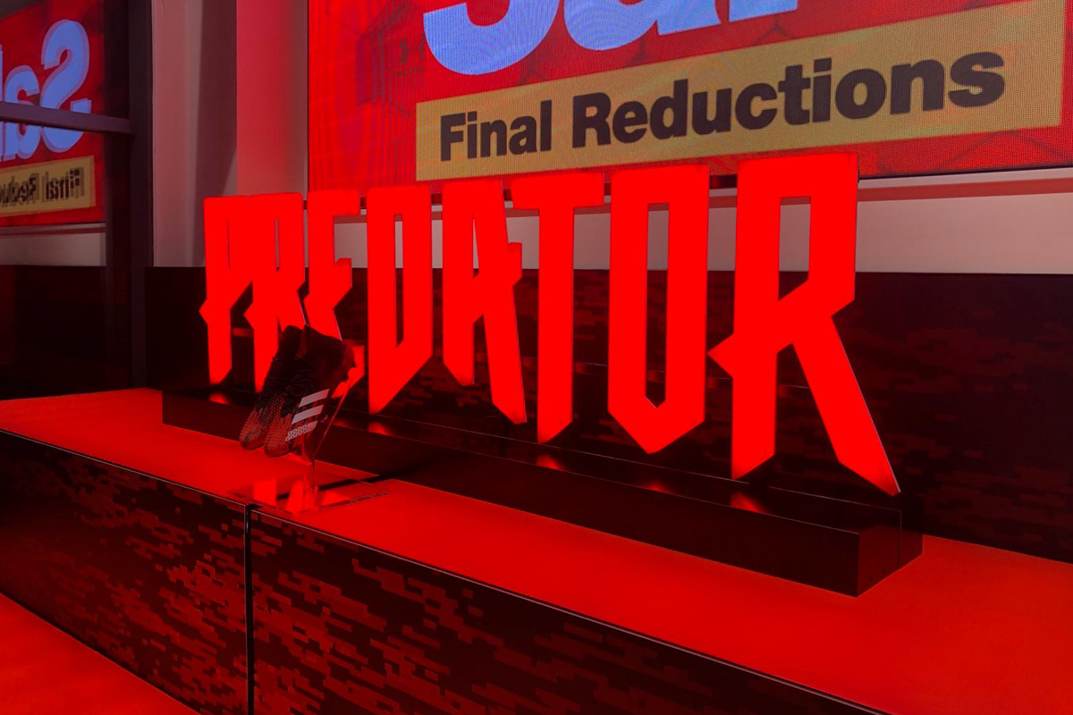 Adidas Predator launch zone