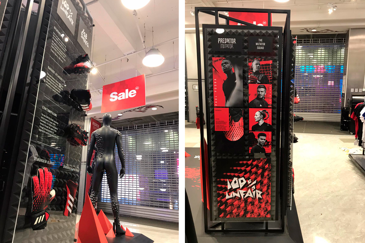 Adidas Predator launch zone