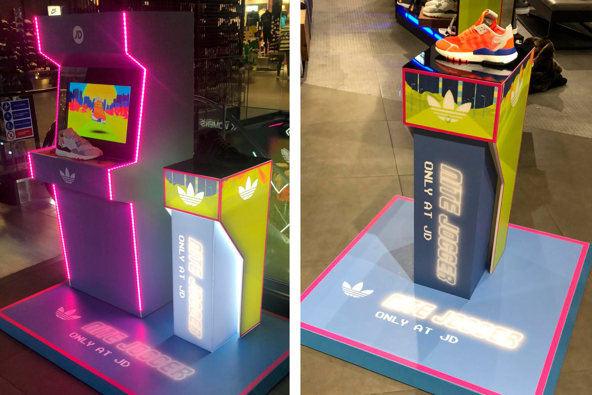 Adidas Nite Jogger launch zone