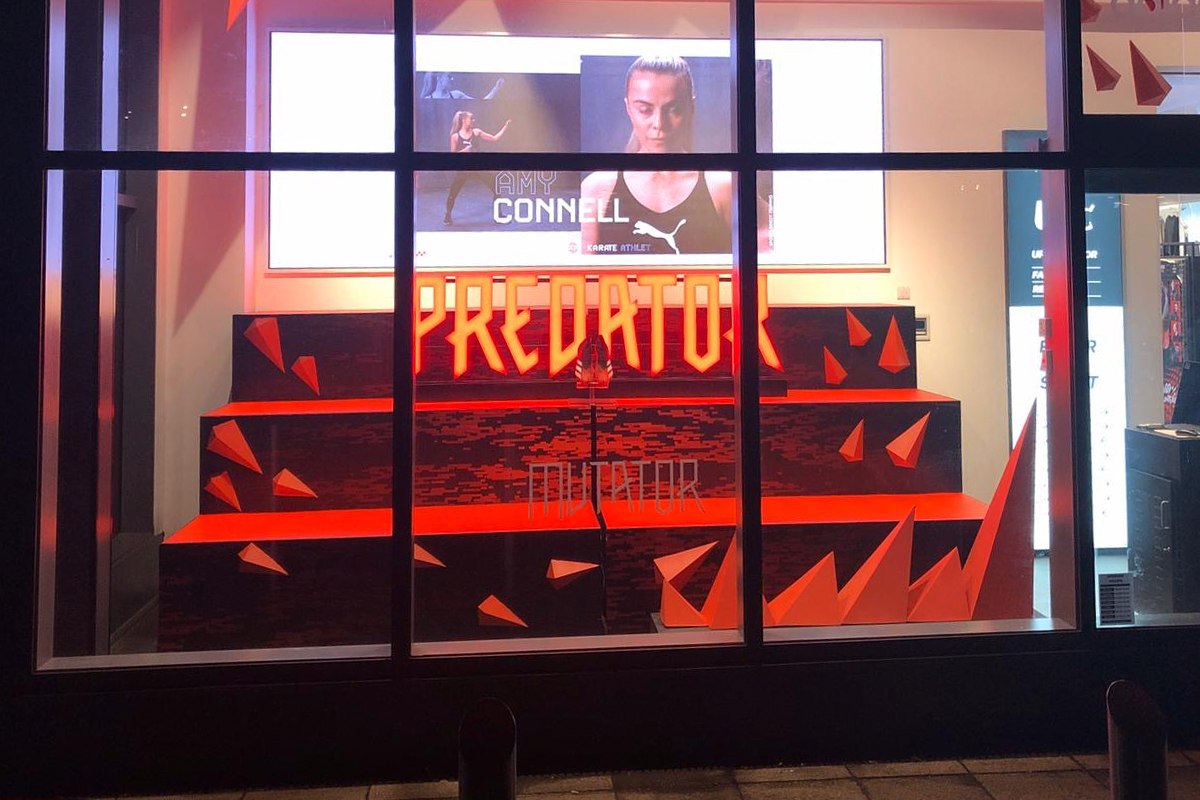 Adidas Predator launch zone THURROCK