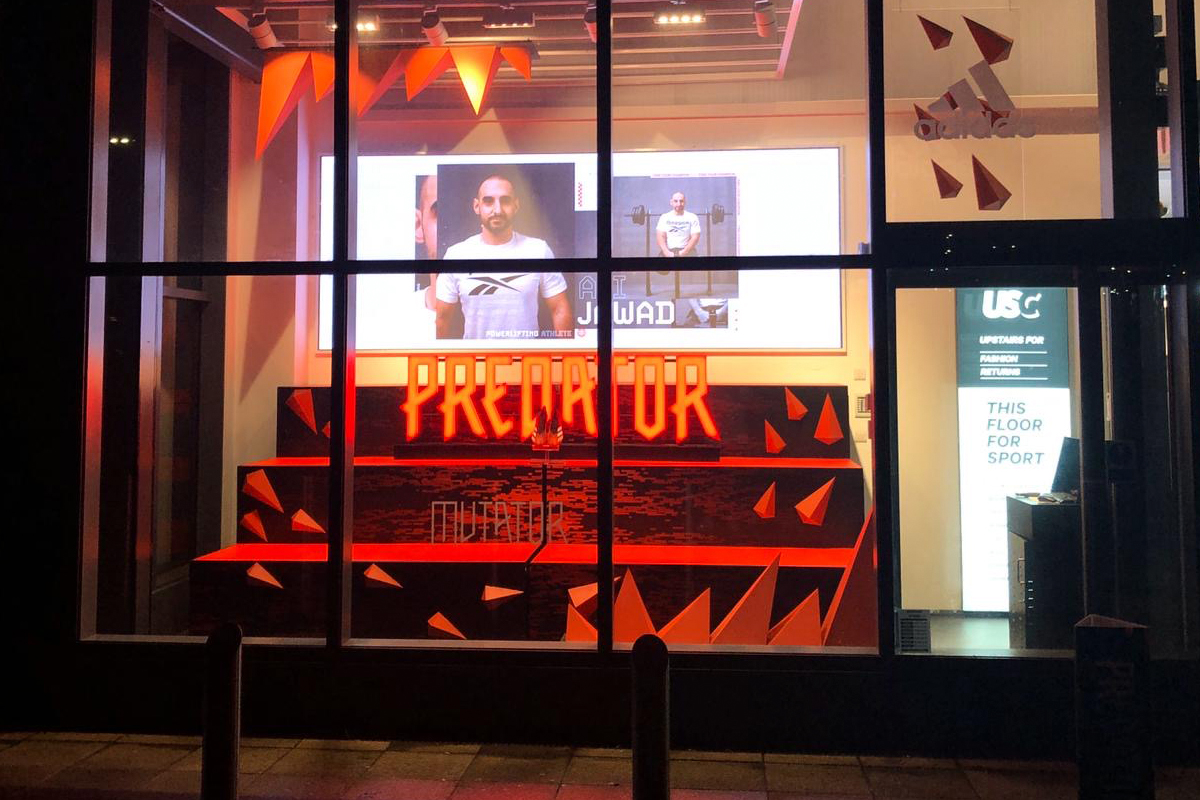 Adidas Predator launch zone