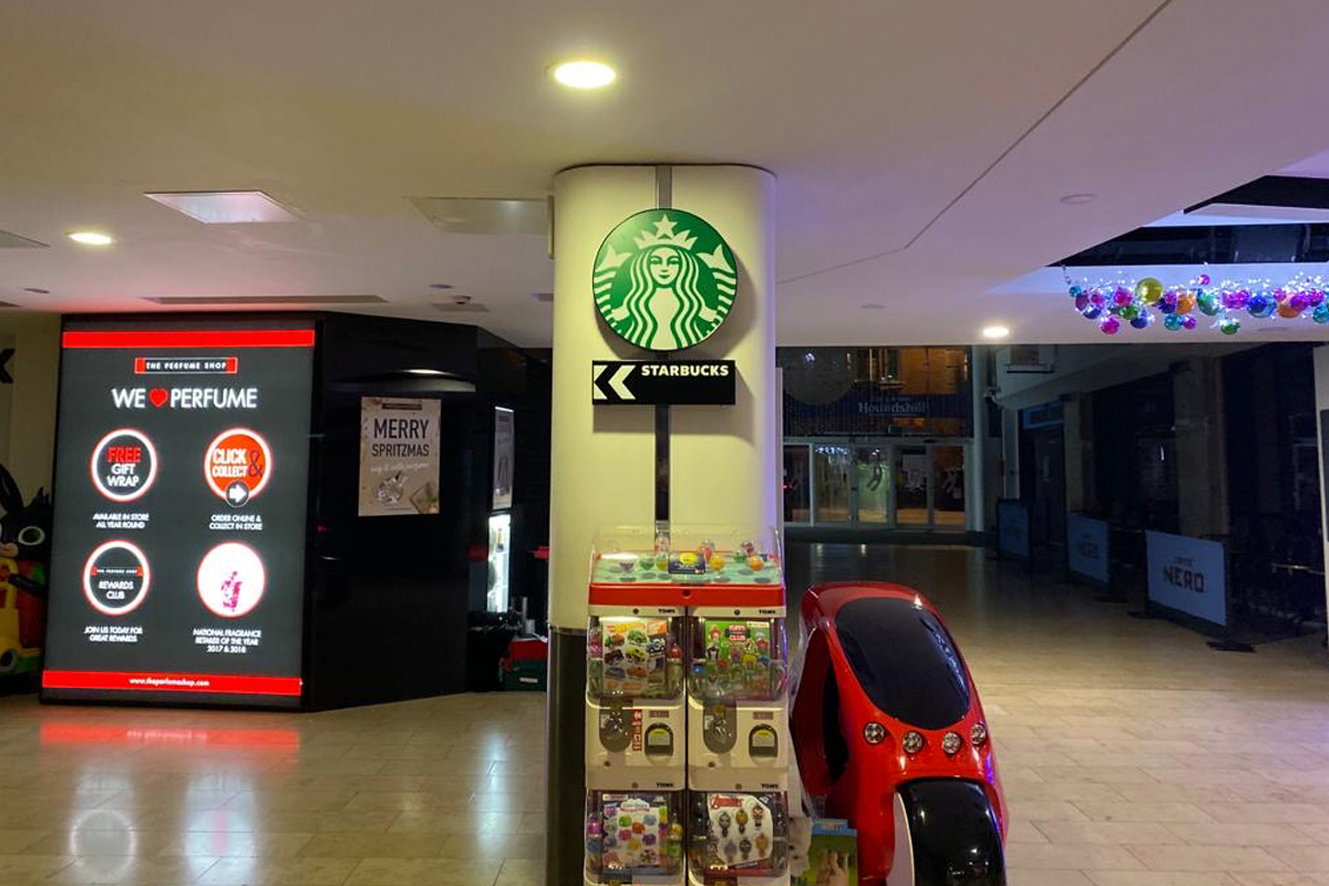 Starbucks Blackpool roundel