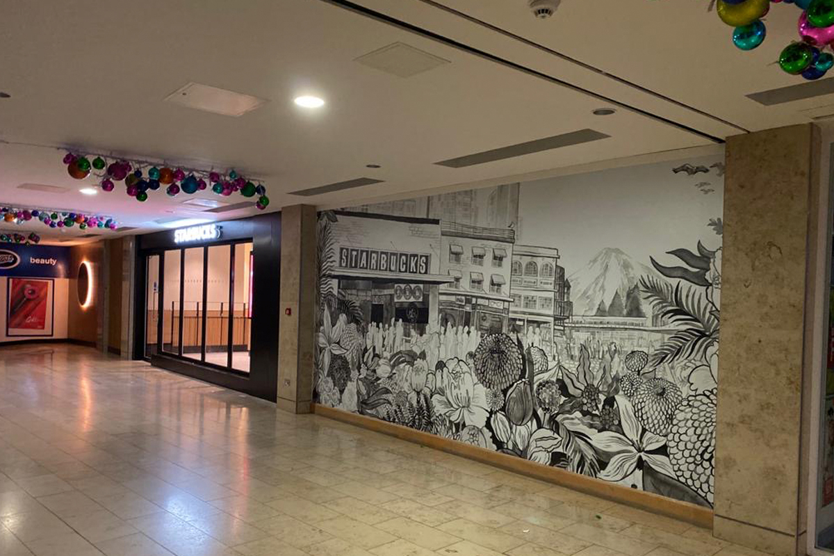 Starbucks Blackpool large graphic