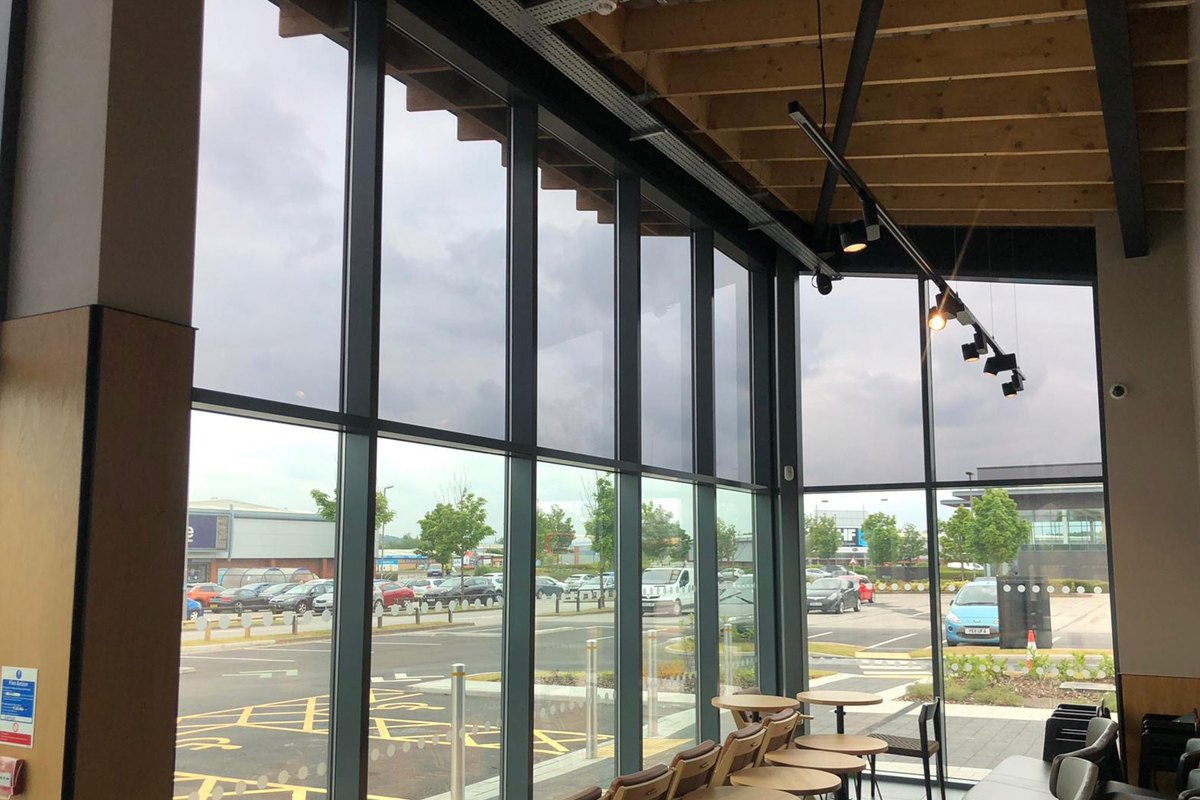 Starbucks Solar film Rotherham