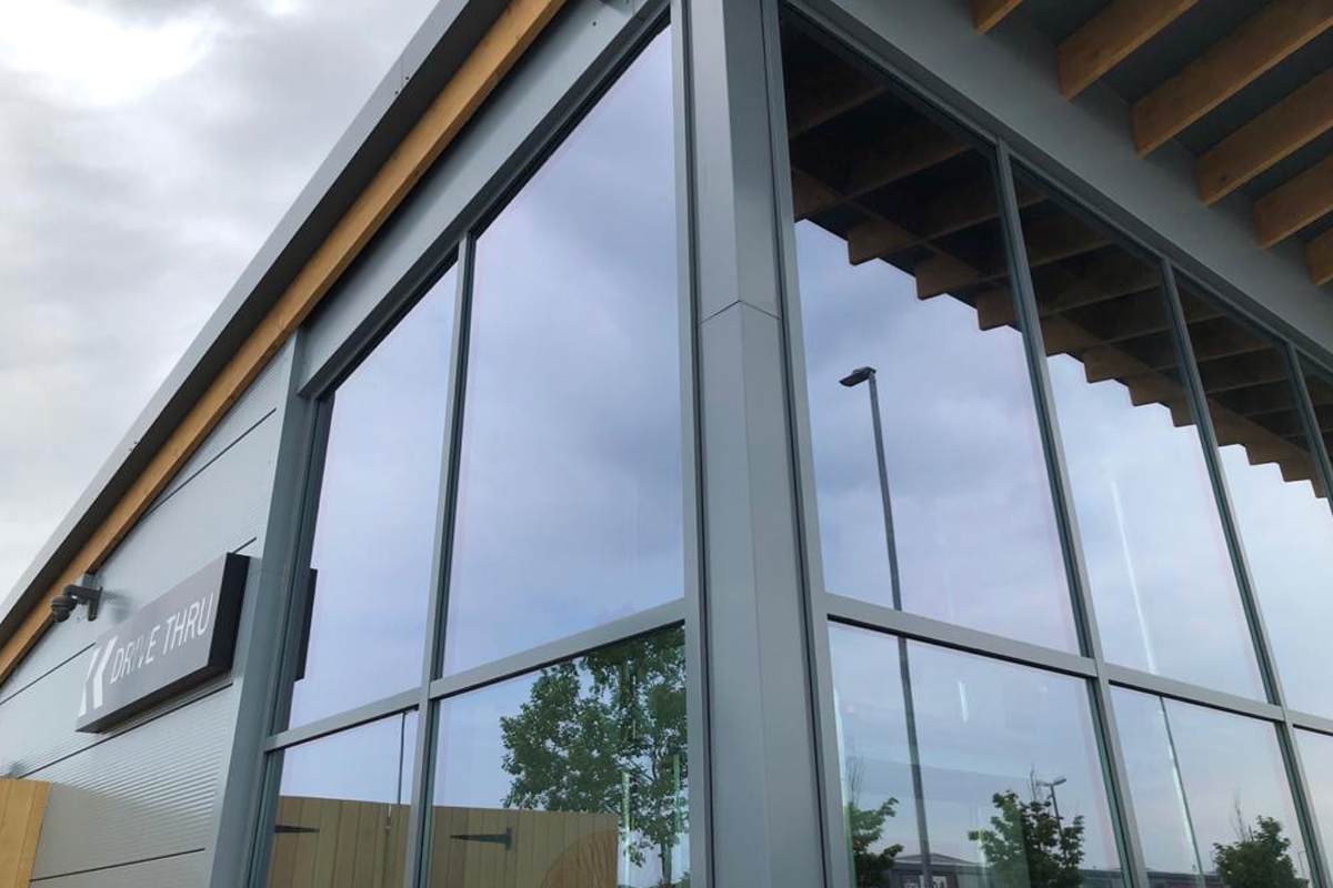 Starbucks Solar film Rotherham