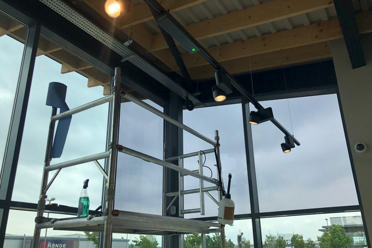 Starbucks Solar film Rotherham application