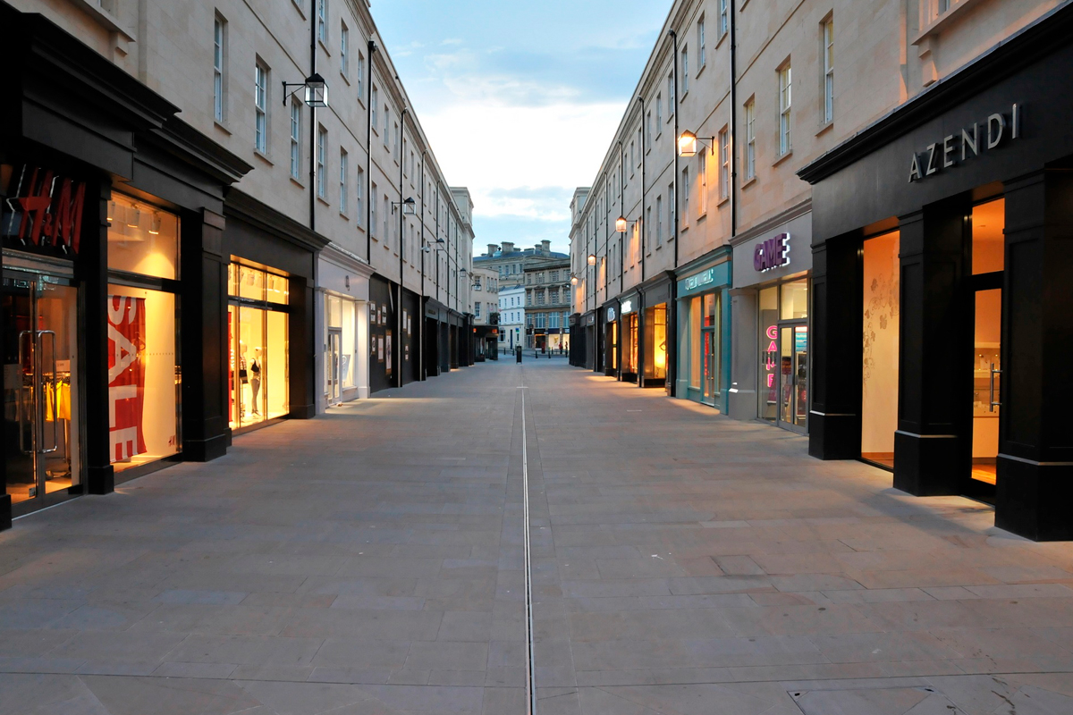 empty high street
